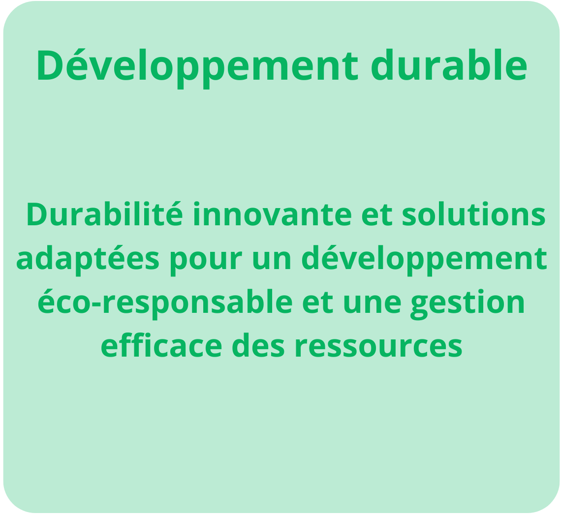 développement durable