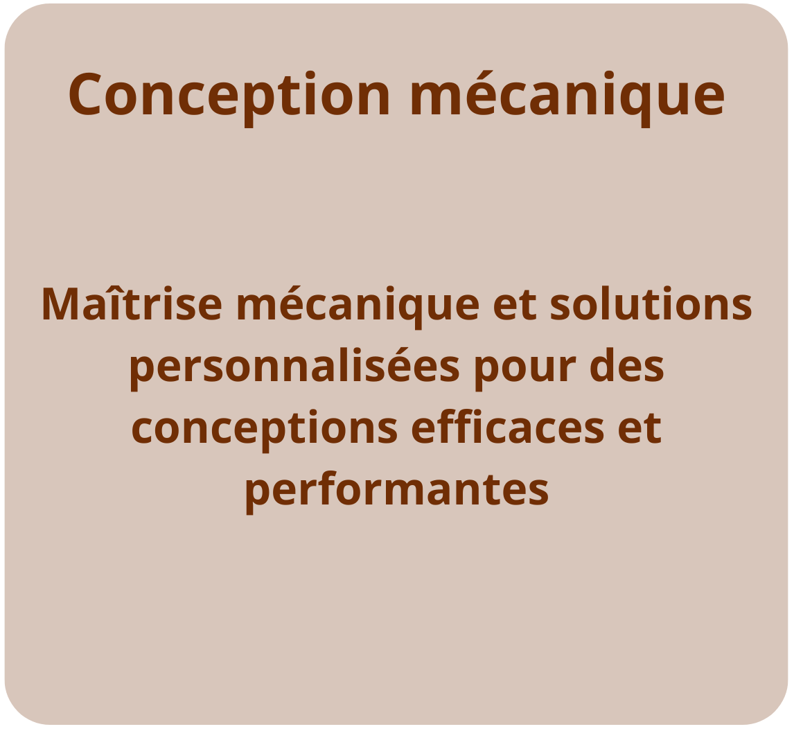 conception mécanique